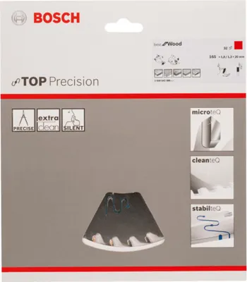 Image de Bosch 2608642386 Bosch Kreissägeblatt BS WO H 165x20-32