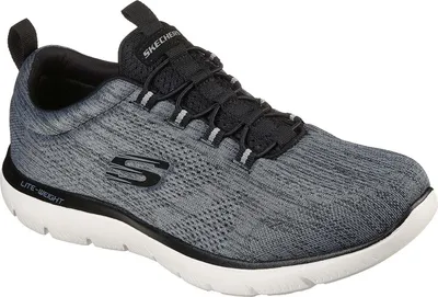 Produktbild von Skechers Sportliche Schnürschuhe SUMMITS LOUVIN Uni 39362D323332313836 Grau 48 EU