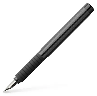 Produktbild von FABER-CASTELL - Füller e-motion Black Carbon, Feder M – Schwarz
