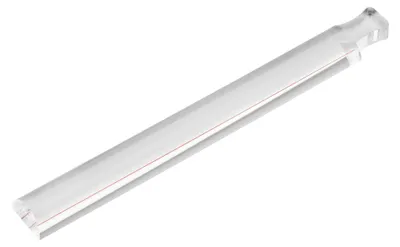 Produktbild von Eschenbach Optik Lesestab mit 1,8X-Vergrößerung und roter Führungslinie mit Griffstück - Germany