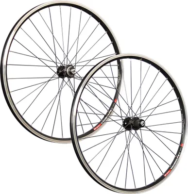 Produktbild von 26 Zoll Fahrrad Laufradsatz DT Swiss 535 Deore XT M8000 Disc Naben schwarz CL