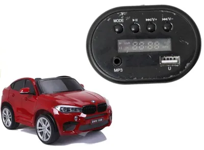 Produktbild von Leantoys Radioblende für Elektroauto BMW X6M