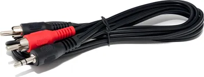 Produktbild von Maxtuned Cinchkabel Audiokabel 1,5m mit Klinkenstecker, Stereo auf 2x Cinch