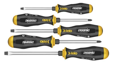 Obrázok produktu pre Sada 5 Krížových Skrutkovačov Felo - Frico