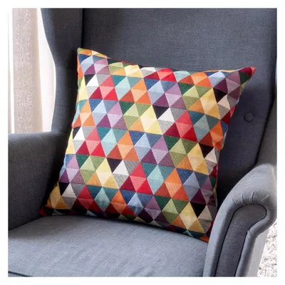 Produktbild von 2er Set Bunte Couchkissen 50x50 cm