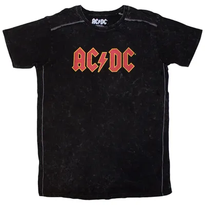 Produktbild von AC/DC Logo Wash Black M T-Shirt