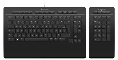 Imagen del producto de Teclado 3Dconnexion Keyboard Pro con teclado numérico, versión francesa (AZERTY)