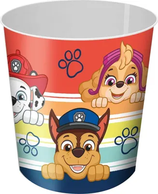Produktbild von PAW PATROL Kinder-Mülleimer 4l