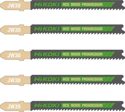 Obrázek produktu pro Hikoki 750042 Pilový list 91,5 mm HCS JW30/T119B Dřevo 5 kusů