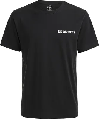 Produktbild von MFH T-Shirt, "Security", bedruckt, schwarz