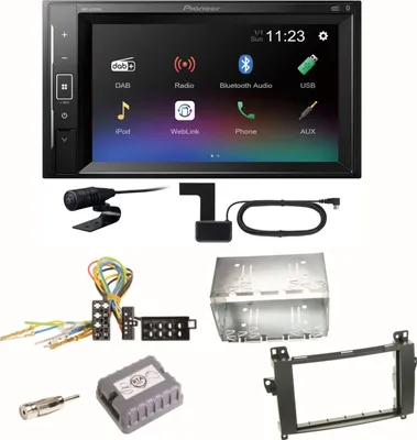 Produktbild von Pioneer DMH-A240DAB DAB+ Bluetooth Einbauset für Mercedes Vito Viano W639