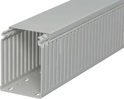 Produktbild von OBO LKV 10075 Verdrahtungskanal ** 100x75x2000 PVC sgr RAL7030 6178338