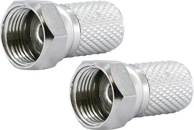 Produktbild von Schwaiger FST7002 531, F-Typ, Silber, 2 Stück(e)