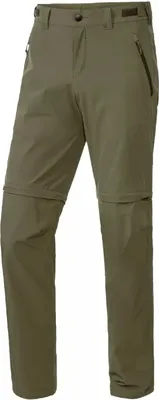 Produktbild von ROCKTRAIL Herren Funktionshose Zipp-off-Funktion Shorts Wasserabweisend Olivgrün 52