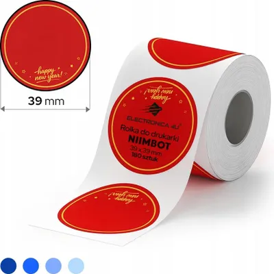 Immagine prodotto di Etichette autoadesive termiche per Niimbot B1 B21 B3S B31 39x39