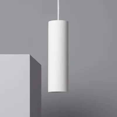 Produktbild von Pendelleuchte aus Gips Slim Weiß
