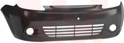 Produktbild von VAN WEZEL Stoßstange Stoßfänger für CHEVROLET MATIZ (M200, M250) Schwarz 0807570
