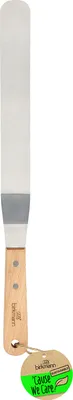 Produktbild von BIRKMANN Winkelpalette, 21 cm x B 3,3 cm, Edelstahl, mit Buchenholzgriff, 889187