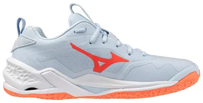 Obrázok produktu pre Mizuno Wave Stealth Pro – dámske halové tenisky, biela farba, veľkosť EU 40. Dámske, biela farba, veľkosť EU 40