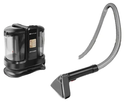 Immagine prodotto di Pulitore per tappeti, elevata potenza di aspirazione, accessori di pulizia versatili, nero