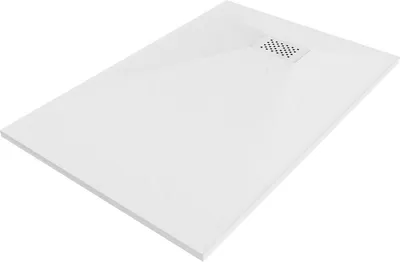 Produktbild von Mexen Hugo Rechteck-Duschwanne SMC 120 x 90 cm, weiß, weiße Abdeckung - 42109012-W