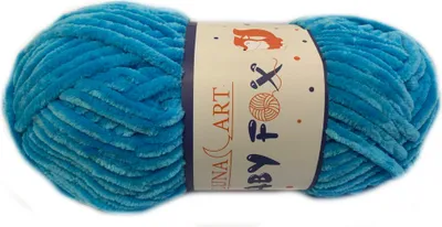 Zdjęcie produktu dla Włóczka Luna Art Baby Fox 100-12 / turkus