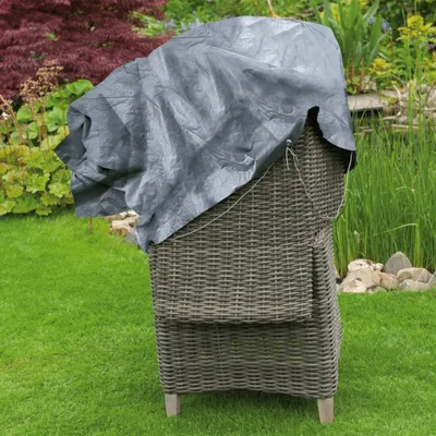 Immagine prodotto di Copertura per mobili da giardino Nature per due sedie impilabili 140x75x70 cm
