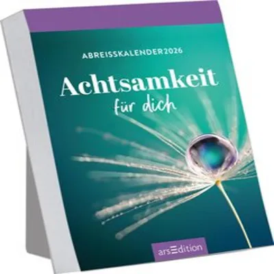 Produktbild von Abreißkalender Achtsamkeit für dich 2026