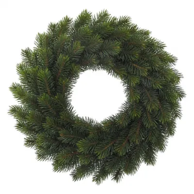 Produktbild von Künstlicher Tannenkranz 48 cm – Festliche Weihnachtsdekoration für Tür & Tisch