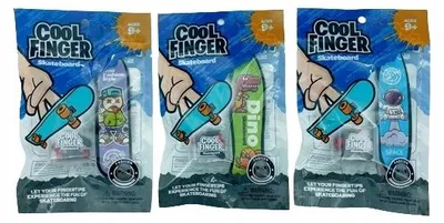 Produktbild von NORIMPEX Mini-Skateboard Fingerboard Mit Pouch Geschicklichkeit Tricks