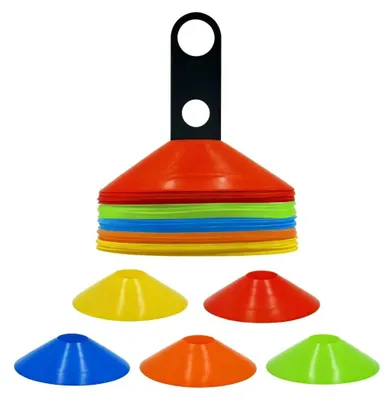 Immagine prodotto di Coni per allenamento nel calcio, set da 5 colori