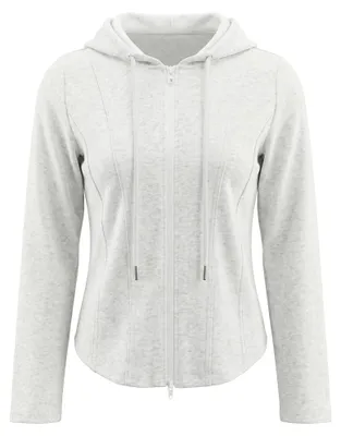 Image de Pull à capuche pour femmes UCY - gris, taille XXS