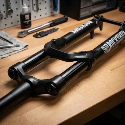 Immagine prodotto di RockShox Forcella-Standoff+PonteCSU RS Domain2022+ DA27/29Boost,44Offs,DiBl,59...