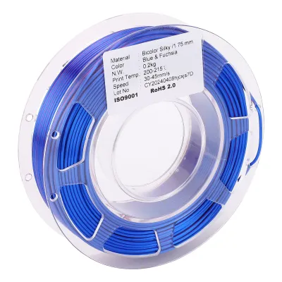 Produktbild von PLA Filament,Zweifarbiges PLA Filament,200g 1.75mm PLA Filament,Silk PLA Filament,1.75mm PLA Filament,Zweifarbiges Filament