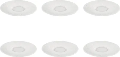 Produktbild von Villeroy & Boch MANUFACTURE ROCK BLANC Untertasse D. 15,5cm 6er Set weiß Porzell