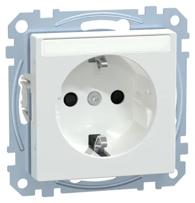 Produktbild von MERTEN MEG2302-0325 - CEE 7/3 - CEE 7/4 - Weiß - Thermoplast - 250 V - 16 A