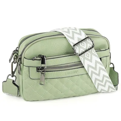 Produktbild von Umhängetasche damen klein, crossbody bag Handtasche, Schultertasche damen Moderne Taschen mit Verstellbarem Abnehmbar Breiter Gurt