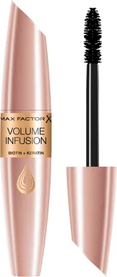 Zdjęcie produktu dla Max Factor Volume Infusion, Czarny, Black, Wydłużanie, Zwiększanie objętości, 13 ml, Kobiety, Aqua/Water/Eau, Paraffin, Cera Alba/Beeswax/Cire D’abeille, Stearic Acid, PVP, Cetyl Alcohol,...