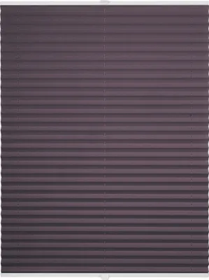 Produktbild von Plissee auf Maß Klemmfix ohne Bohren Farbe: Flieder, Größe: B): 141-150 cm, H): 201-250 cm