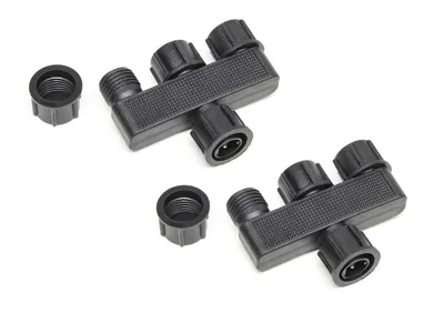 Produktbild von 2er Set Stromverteiler für 12V-System Kunststoff IP44, Verteilersteckdose AMALFI