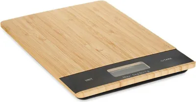 Produktbild von Kinvara B3301-BAMBOO Digitale Küchenwaage 5 kg