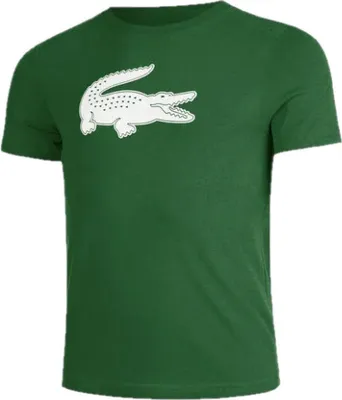 Produktbild von LACOSTE Signature Print T-Shirt Herren grün L