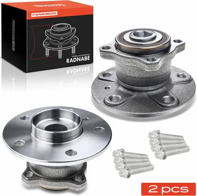 Immagine prodotto di Frankberg 2x mozzo ruota set di cuscinetti asse posteriore entrambi i lati per Mercedes-Benz Classe A W169 Classe B W245 2004-2012