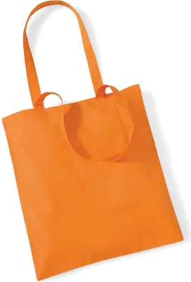 Produktbild von Westford Mill W101 | Bag for Life - Long Handles Einkaufstasche - 38 x 42 cm - Farbe: Orange - Größe: One Size