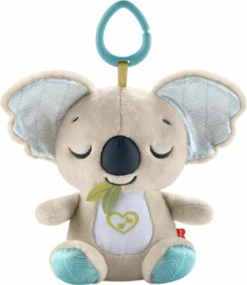 Produktbild von Fisher-Price Koala-Spieluhr für unterwegs, Plüsch-Spielzeug für Neugeborene, Spielzeug-Koala, 0 Jahr(e), Interaktiv, Mit Ton, AAA, Akkus/Batterien enthalten