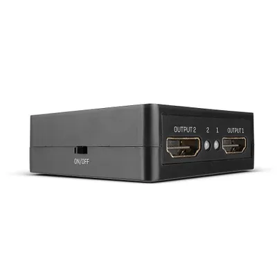Produktbild von LINDY HDMI Splitter 2 Port 18G, Compact, 025.38358