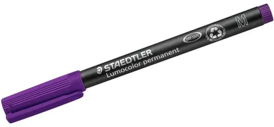 Produktbild von Staedtler Folienstift Lumocolor perm M violet