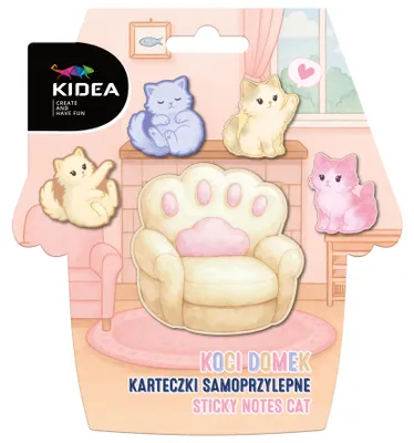 Immagine prodotto di Foglietti adesivi "La casetta del gatto" di Kidea