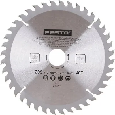 Produktbild von Kreissägeblatt für Holz TCT 205mm/3. 2/30/40