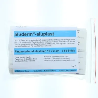 Produktbild von aluderm Fingerverband 1009164 12x2cm 50 St./Pack.